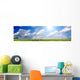 Summer Landscape Panorama Wall Decal Panoramic Wall Decal