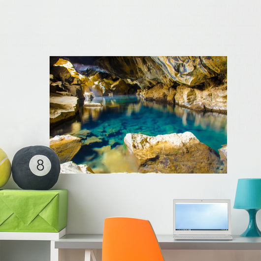 Iceland Myvatn Hot Pool Wall Decal