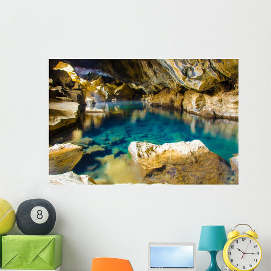 Iceland Myvatn Hot Pool Wall Decal