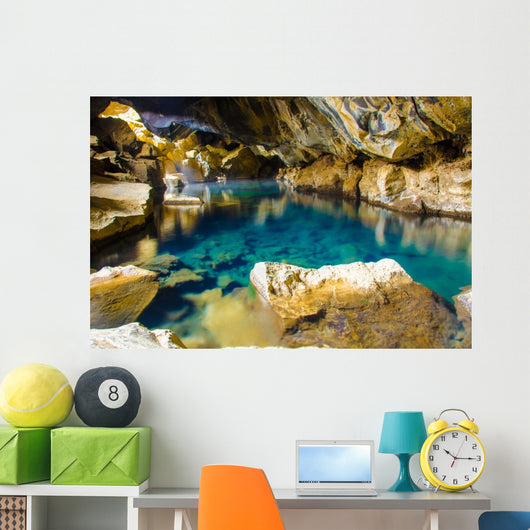 Iceland Myvatn Hot Pool Wall Decal