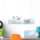 Zen Flowers Water Widescreen Wall Decal