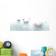 Zen Flowers Water Widescreen Wall Decal