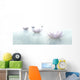 Zen Flowers Water Widescreen Wall Decal