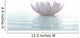 Zen Lotus Water Wall Decal