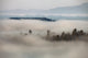Mountain Fog Wall Decal