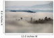 Mountain Fog Wall Decal
