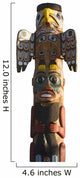 Totem Pole Wall Decal