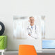 Male Doctor Portrait Wall Decal