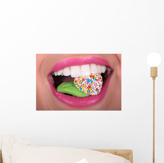 Bouche Bonbon Wall Decal