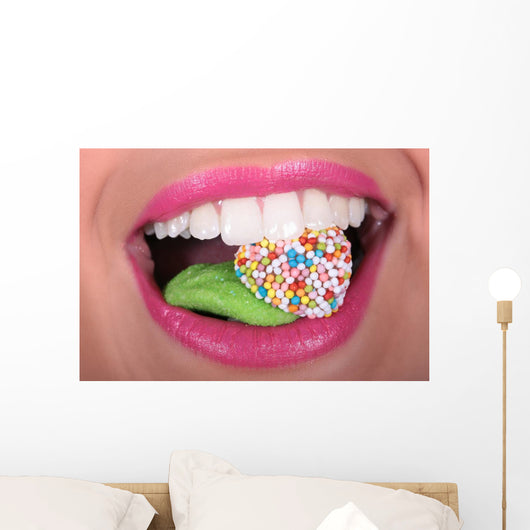 Bouche Bonbon Wall Decal