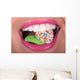 Bouche Bonbon Wall Decal