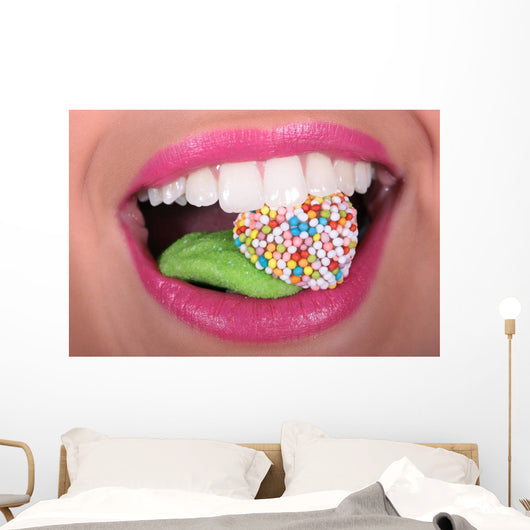 Bouche Bonbon Wall Decal
