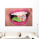 Bouche Bonbon Wall Decal