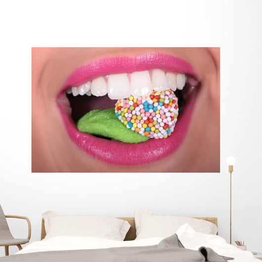 Bouche Bonbon Wall Decal