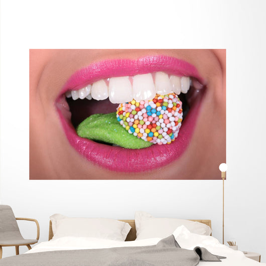 Bouche Bonbon Wall Decal