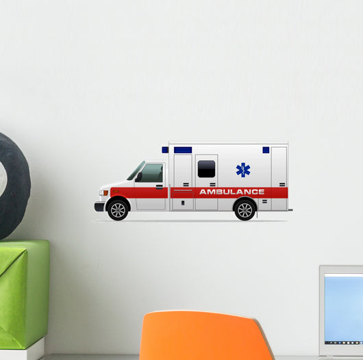 Ambulance Wall Decal