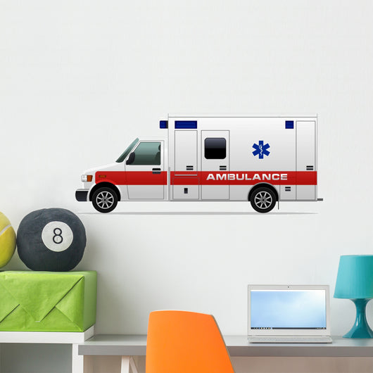 Ambulance Wall Decal