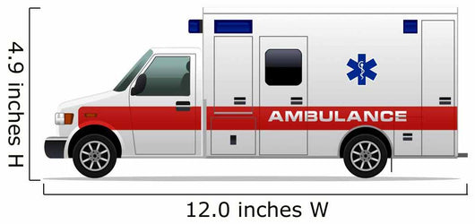 Ambulance Wall Decal