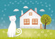 Cats House Wall Decal