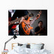 Rockstar Playing Solo Guitar Wall Decal