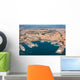 Aerial Port Cagliari and Wall Decal