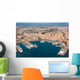 Aerial Port Cagliari and Wall Decal