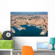 Aerial Port Cagliari and Wall Decal