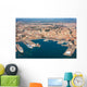 Aerial Port Cagliari and Wall Decal