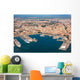 Aerial Port Cagliari and Wall Decal