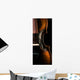 Vintage Violin Black Wall Decal