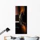 Vintage Violin Black Wall Decal