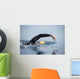 Unknown Swimmer Sea Wall Decal Design 1