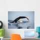 Unknown Swimmer Sea Wall Decal Design 1