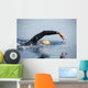 Unknown Swimmer Sea Wall Decal Design 1