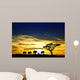 Paisaje Salvaje En El Wall Decal