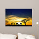 Paisaje Salvaje En El Wall Decal