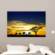 Paisaje Salvaje En El Wall Decal