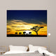 Paisaje Salvaje En El Wall Decal