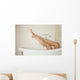 Long Woman Legs Bath Wall Decal
