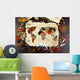 Map World Made from Wall Decal