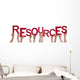 Many People Hands Holding Wall Decal Panoramic Wall Decal Design 2