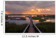 People Dock Sunset Wall Decal