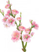 Flowering Branch Sakura Wall Decal