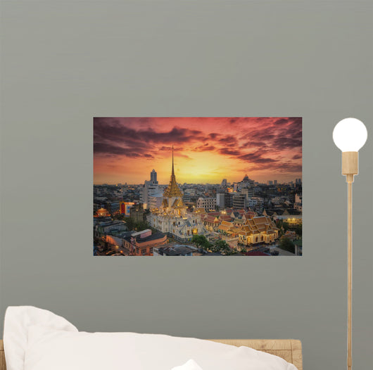 Wat Trimit Wall Decal
