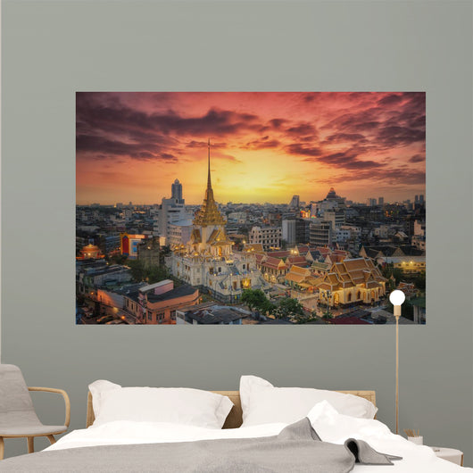 Wat Trimit Wall Decal