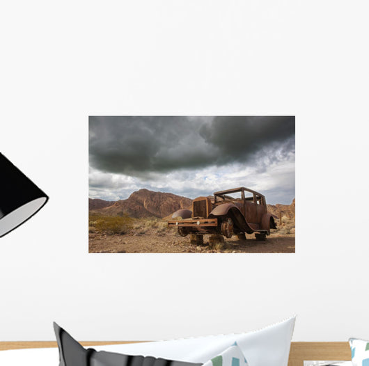 Old Car Wall Decal