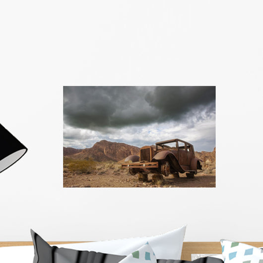 Old Car Wall Decal