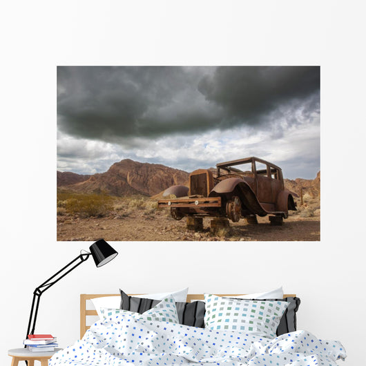 Old Car Wall Decal