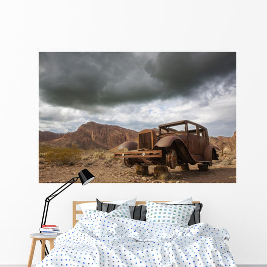 Old Car Wall Decal