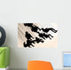 Carnival Swings Wall Decal